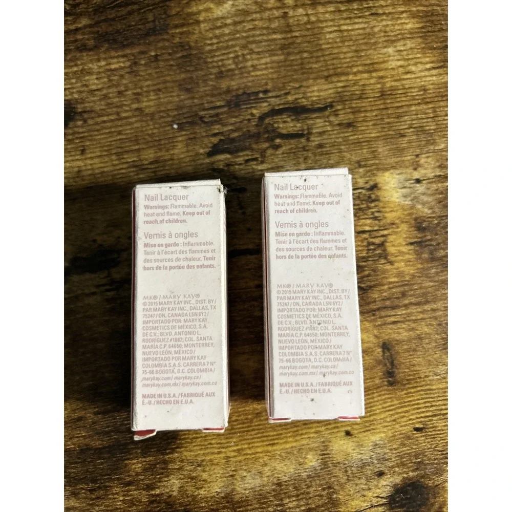 Lot of 2 Mary Kay Nail Lacquer Polish ~ PINK MAGNOLIA  .25 oz NEW #088210 🥰